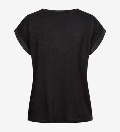 Produktbild fr 'Damen NOOS Satin Blusen Shirt mit Flgelrmeln'